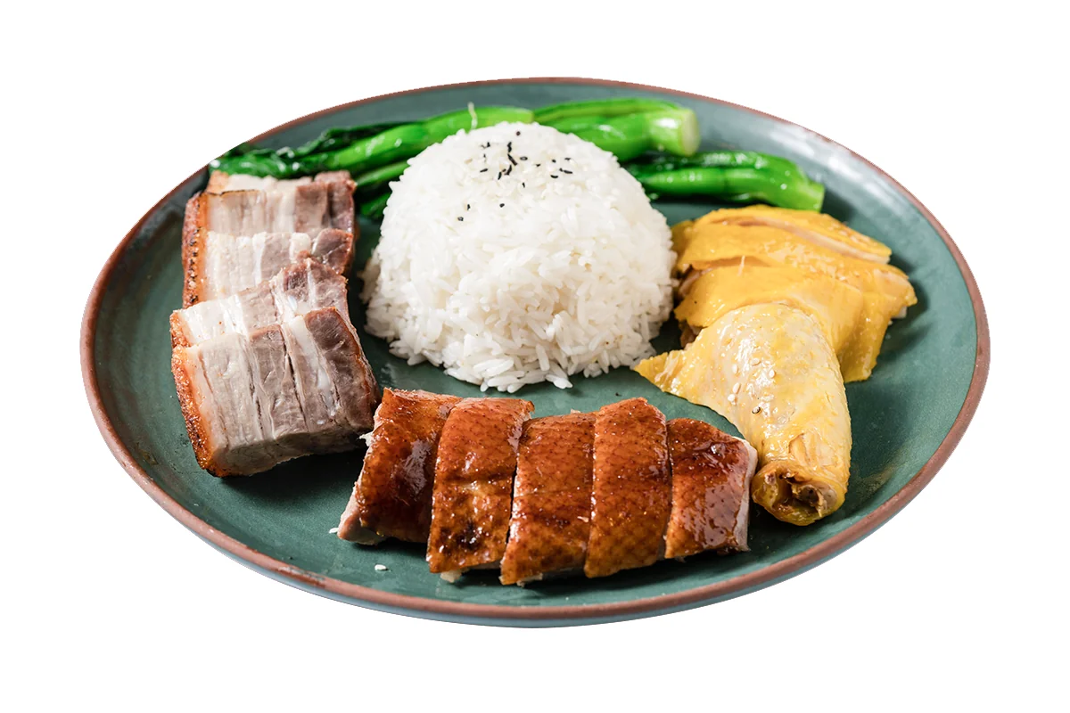 招牌三拼饭